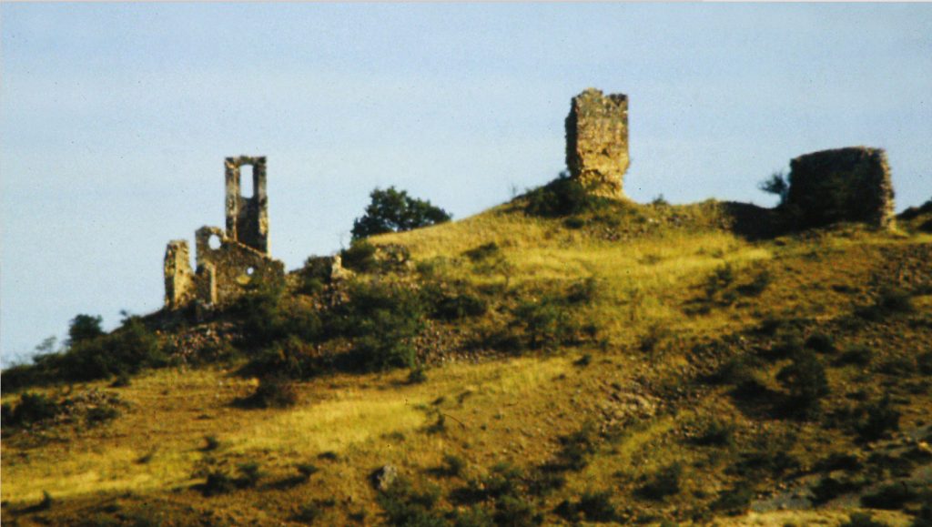 Vestige de la partie haute du village en 1980 (c) Archives communales