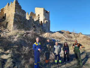 Equipe de bucherons bénévoles en 2024